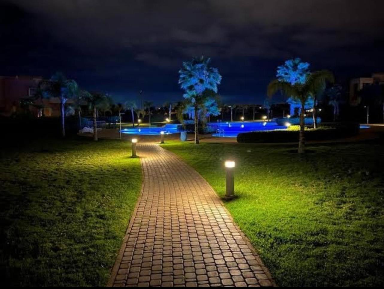 Appartement De Luxe Avec Jardin Vue Sur La Piscine Golf Securise 24H Sur 24 A 5 Minutes De L Aeroport Μαρακές Εξωτερικό φωτογραφία