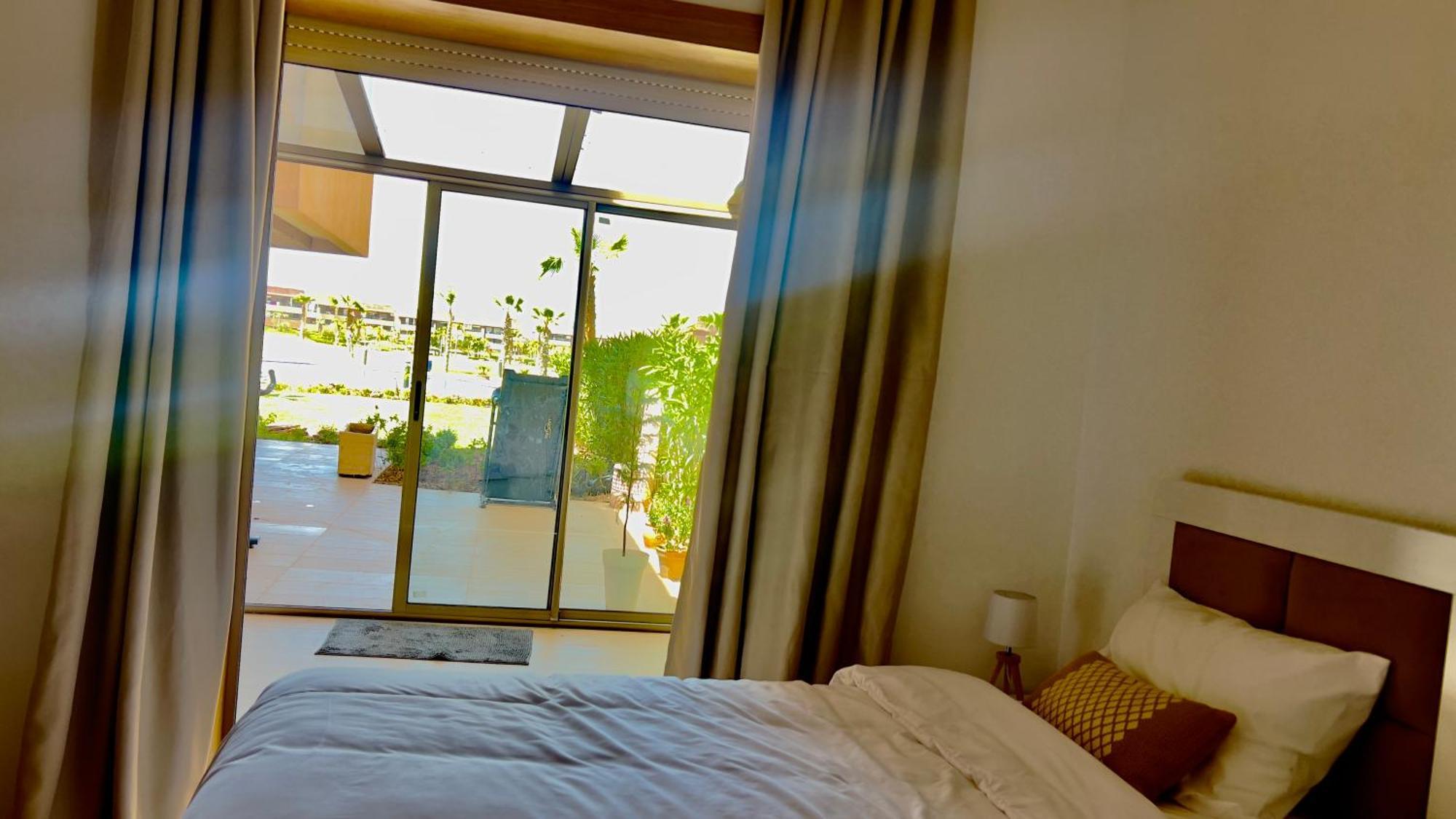 Appartement De Luxe Avec Jardin Vue Sur La Piscine Golf Securise 24H Sur 24 A 5 Minutes De L Aeroport Μαρακές Εξωτερικό φωτογραφία