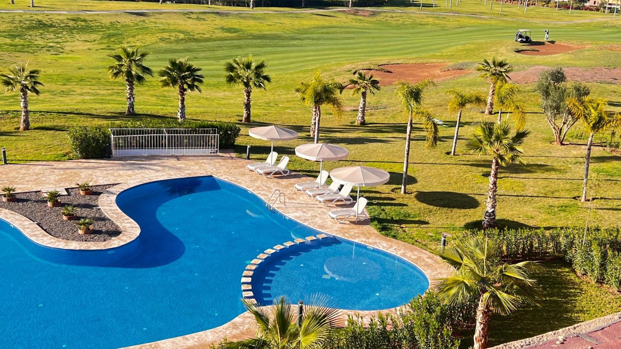 Appartement De Luxe Avec Jardin Vue Sur La Piscine Golf Securise 24H Sur 24 A 5 Minutes De L Aeroport Μαρακές Εξωτερικό φωτογραφία