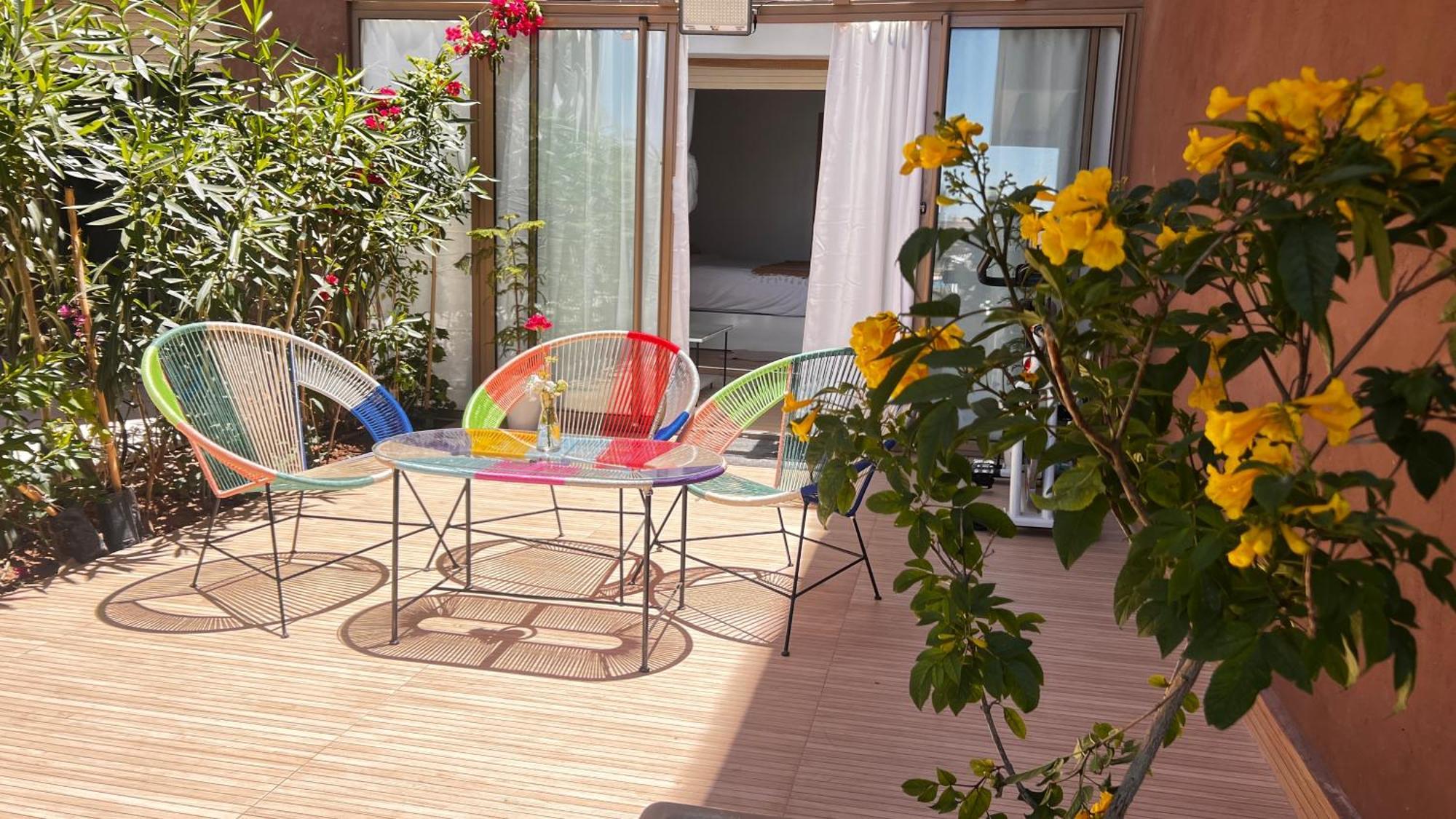 Appartement De Luxe Avec Jardin Vue Sur La Piscine Golf Securise 24H Sur 24 A 5 Minutes De L Aeroport Μαρακές Εξωτερικό φωτογραφία